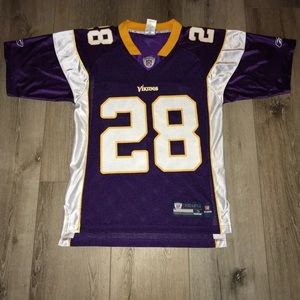Reebok NFL Peterson Vikings Jersey